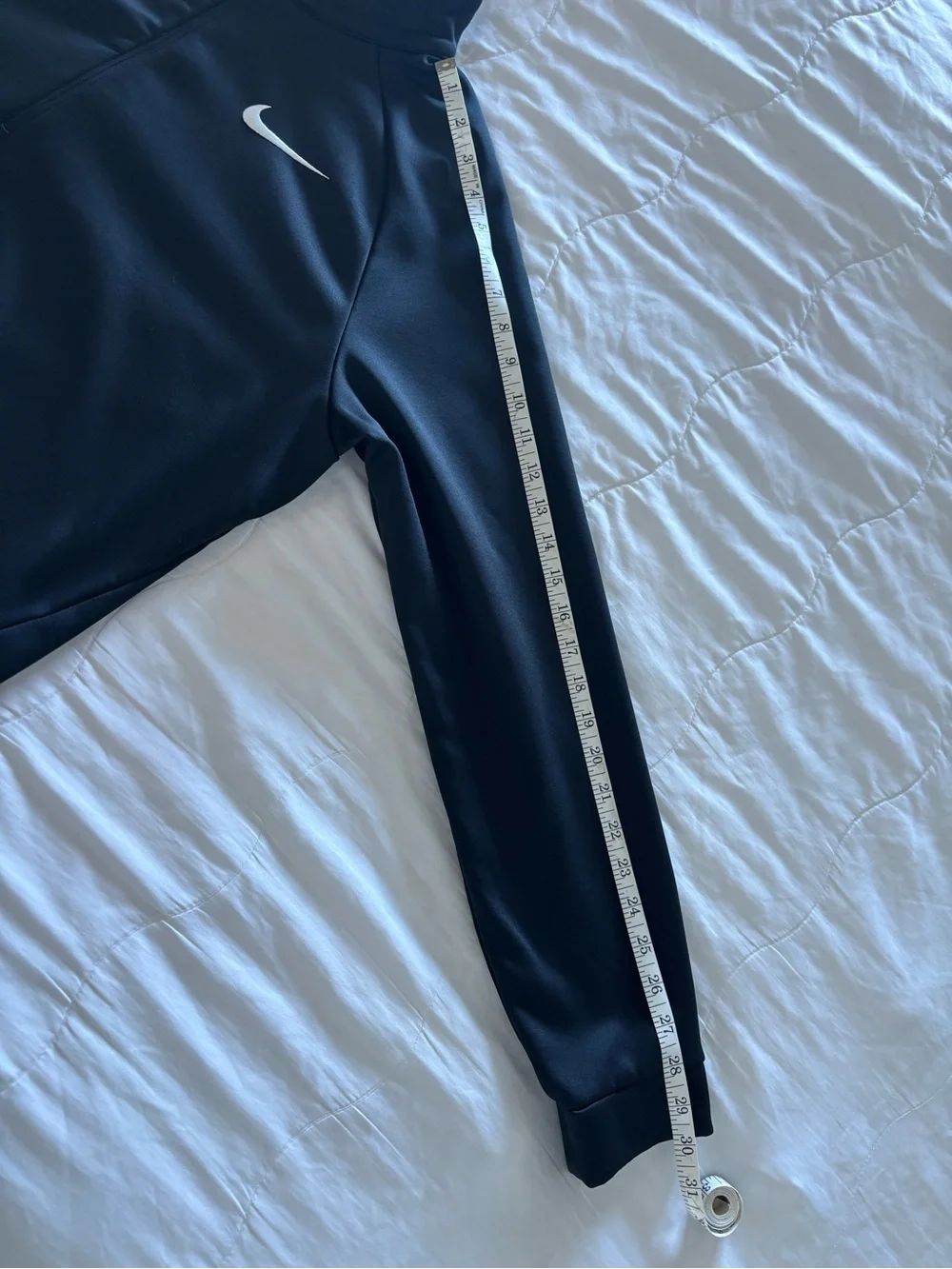 Nike Black Dri-FIT Pullover with Subtle Logo Trim-Large
